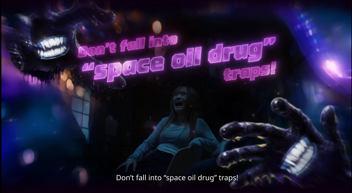 Don't fall into “space oil drug” traps!