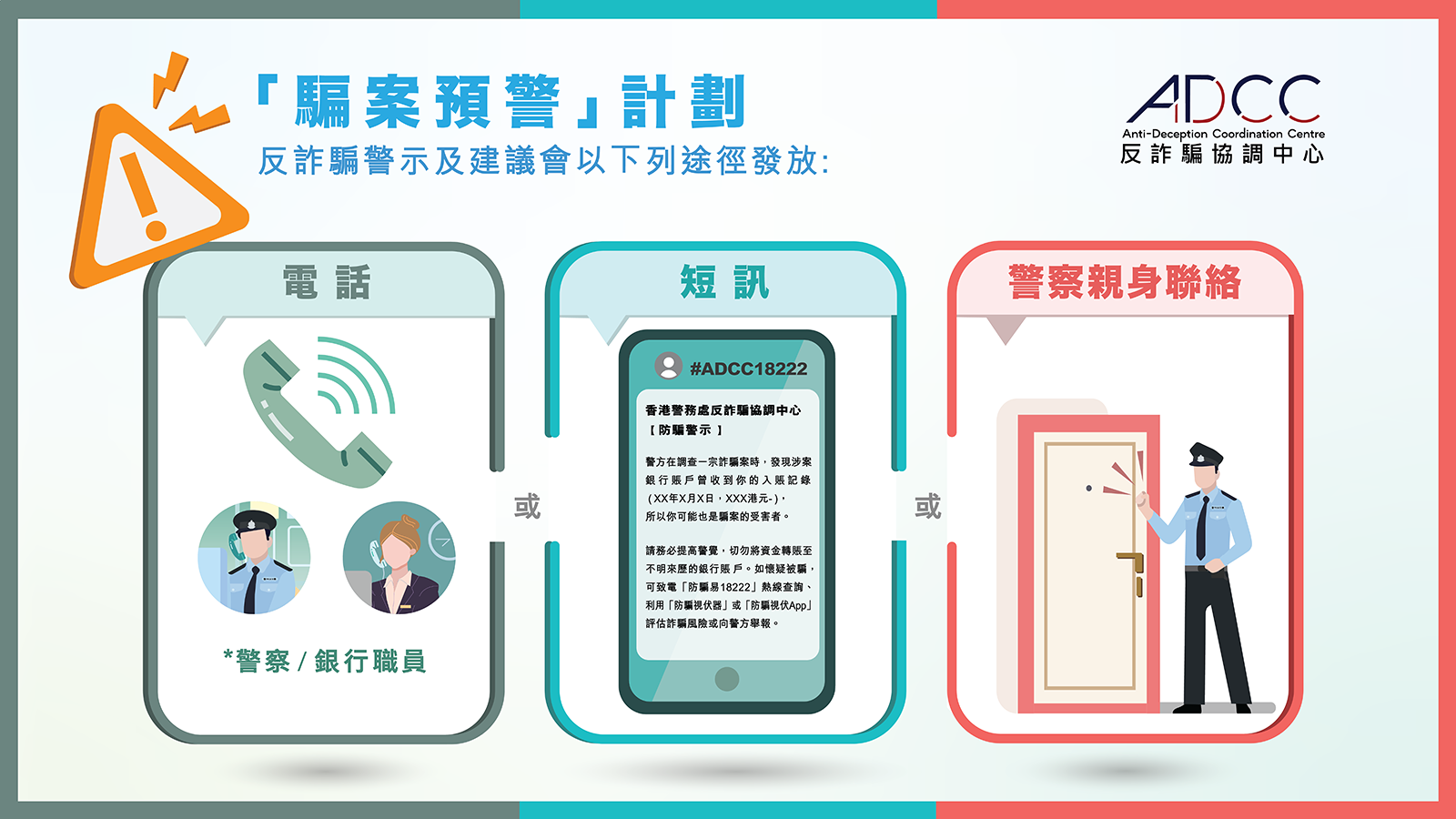 「騙案預警」計劃