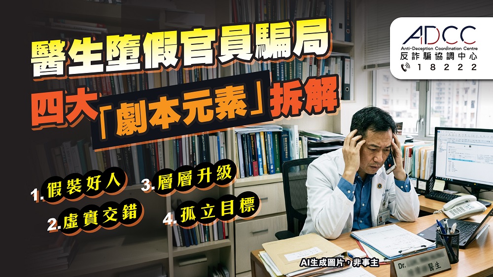 医生堕「精装版」假冒官员骗局 含四大剧本元素：假装好人、虚实交错…假冒官员