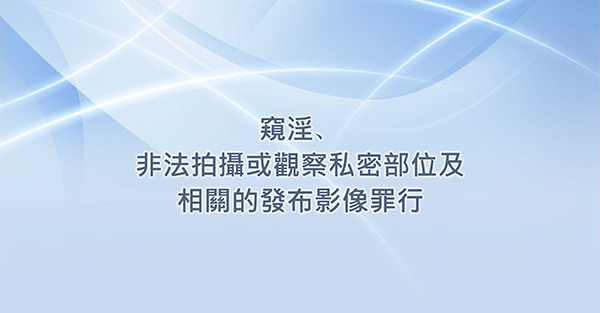 窺淫罪簡報